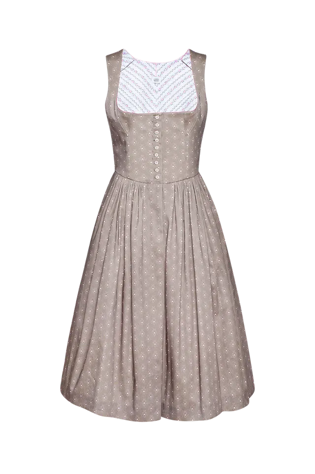 g-ssl-junges-dirndl-70-cm-braun-m-nchner-ausschnitt image 1