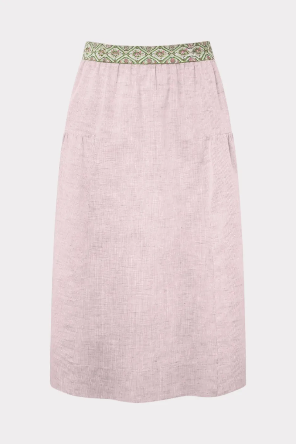 felicitas-damen-leinenrock-raffaela-80er-l-nge-baumwoll-leinen image 1