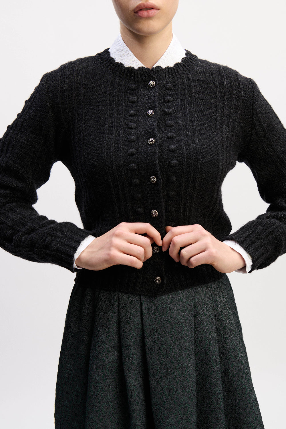 felicitas-strick-cardigan-claudina-wollmischung-kurz image 3