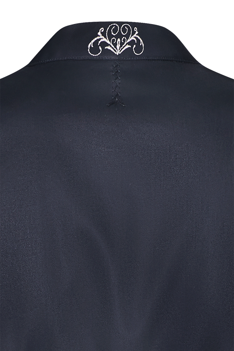 g-ssl-silberader-dirndlbluse-baumwollsatin-stehkragen-grau-schwarz image 5
