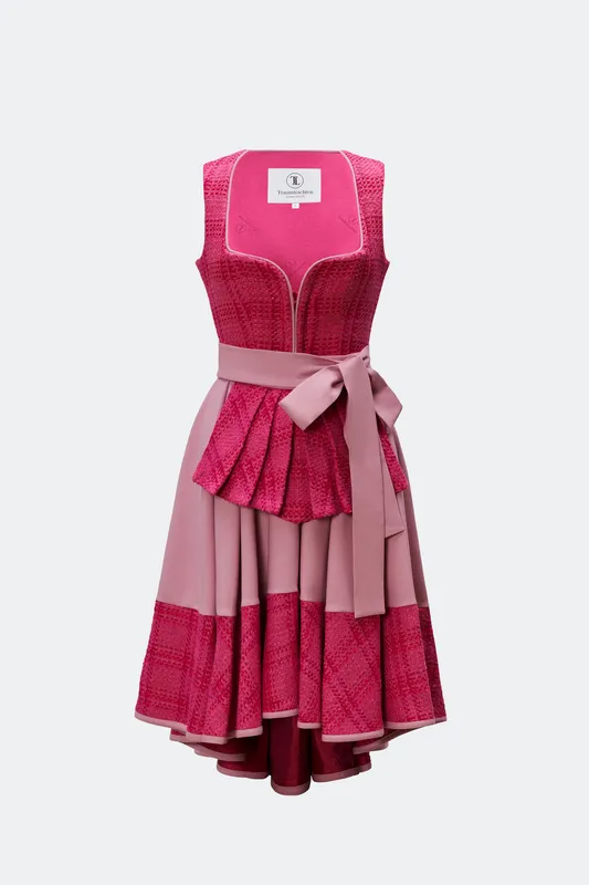 traumtrachten-designerdirndl-almuth-mit-tweedmieder-pink image 1