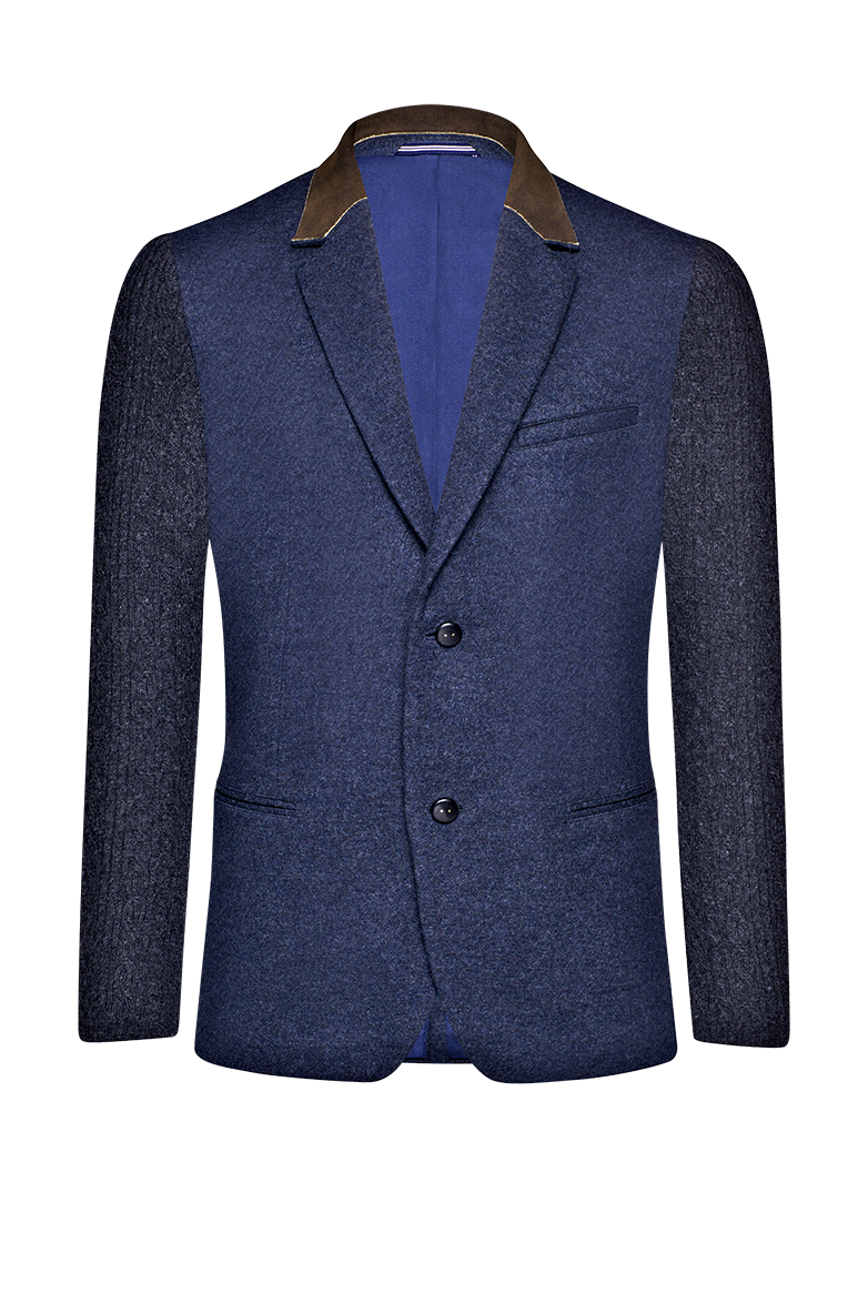 g-ssl-reversjacke-modelstrick-grau-hirschleder-herren image 1
