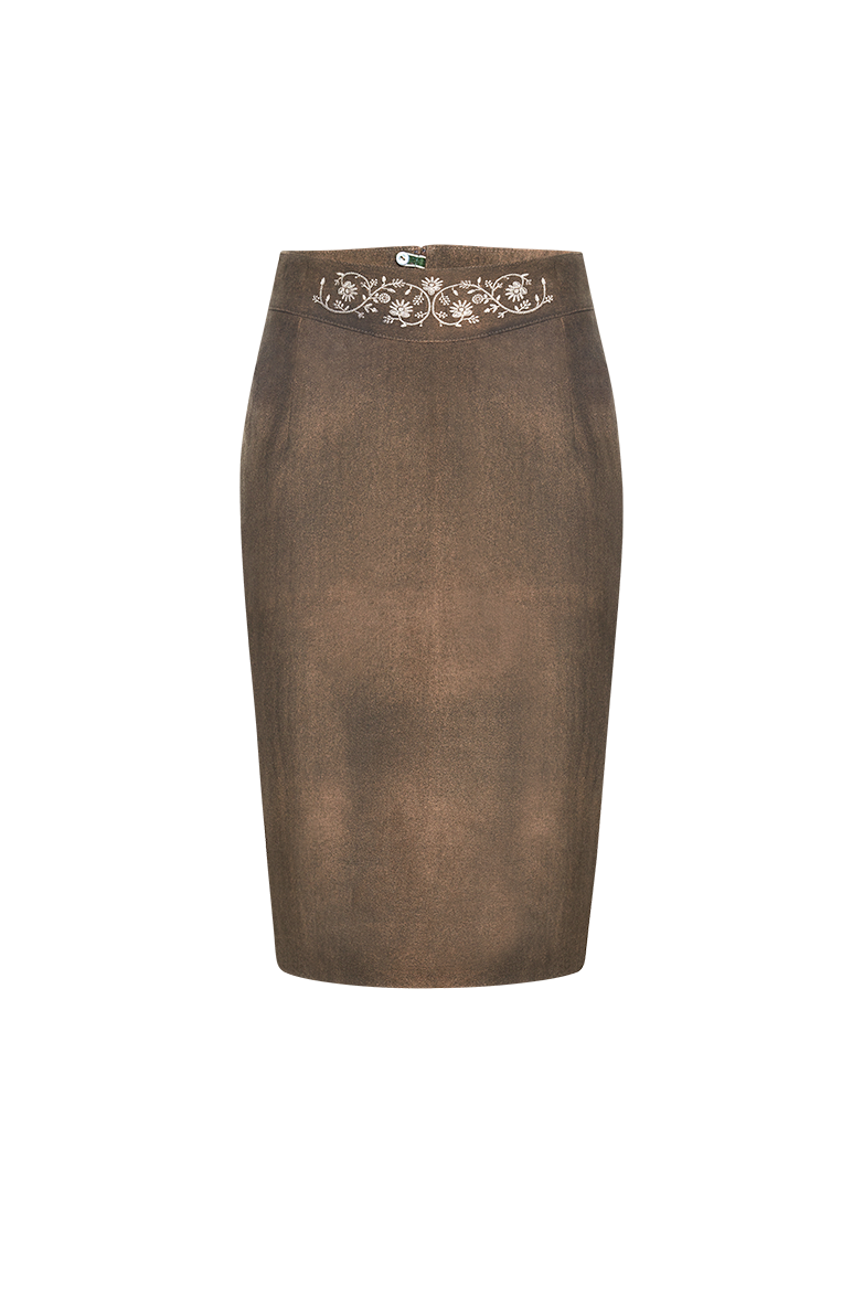 g-ssl-rock-aus-elastischem-leder-mit-stickerei-braun image 1