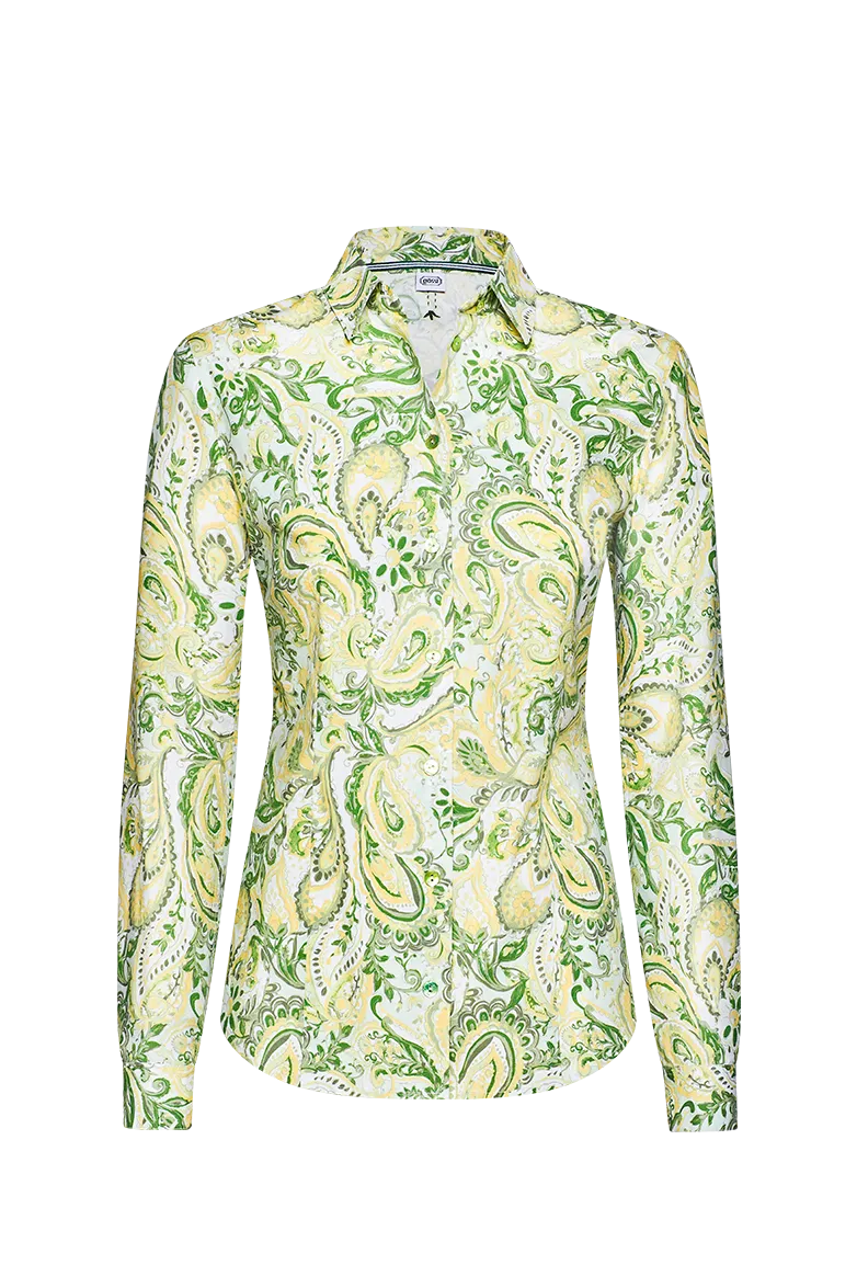 g-ssl-bluse-voller-leben-gr-n-baumwollsatin-damenbluse image 1