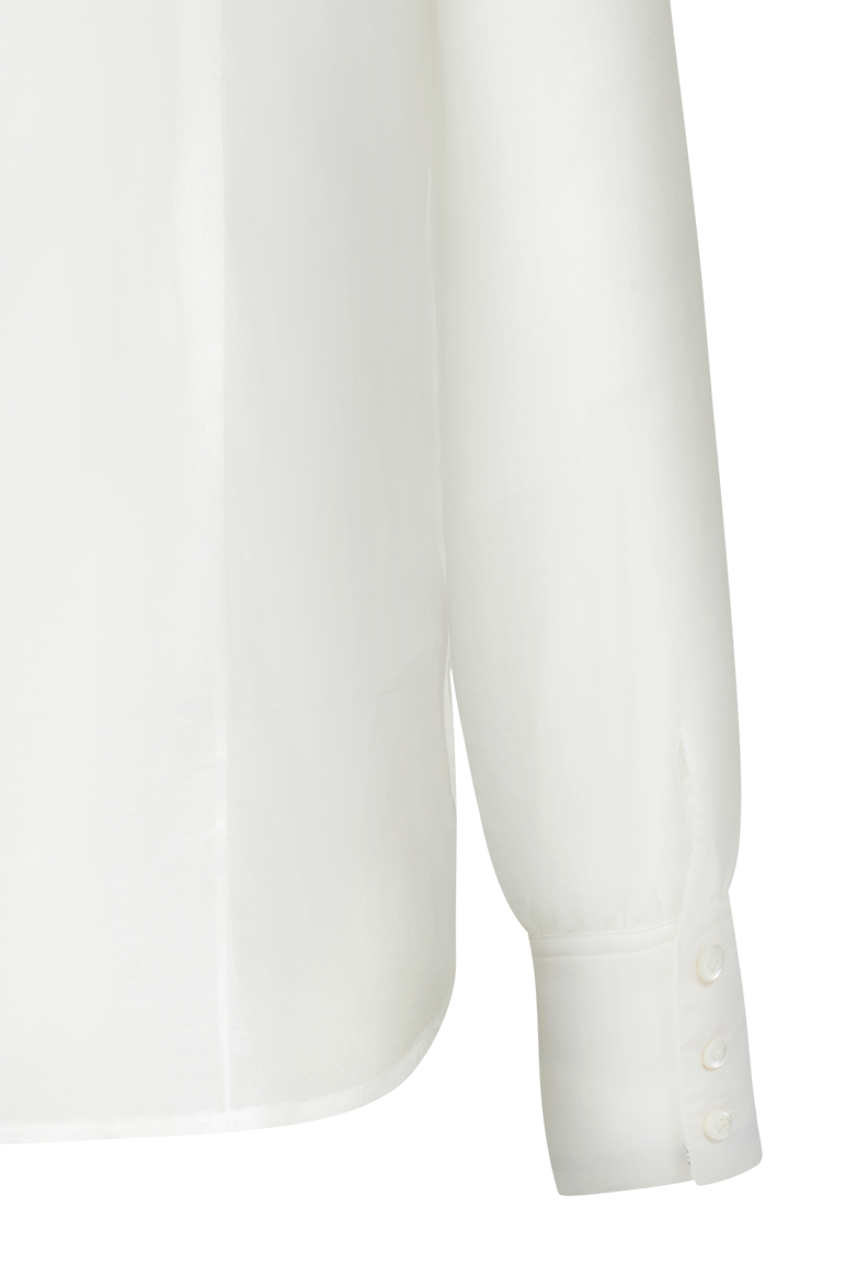 g-ssl-waffelsmok-bluse-damen-aus-baumwolle-und-seide-transparent image 6