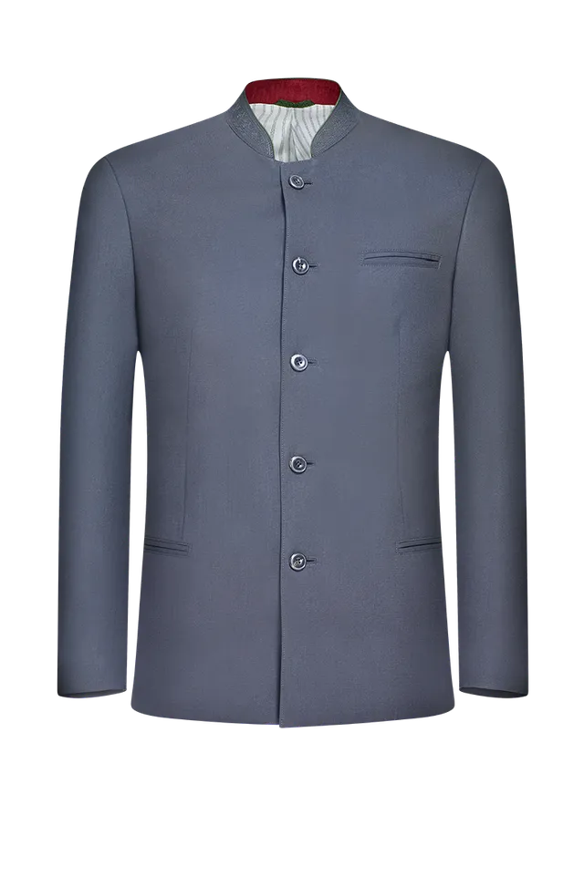 g-ssl-klassische-jacke-mit-ornamentstickerei-stehkragenjacke-wollfresko image 1