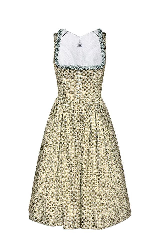 g-ssl-die-henndorferin-dirndl-gr-n-baumwollsatin-midi image 1