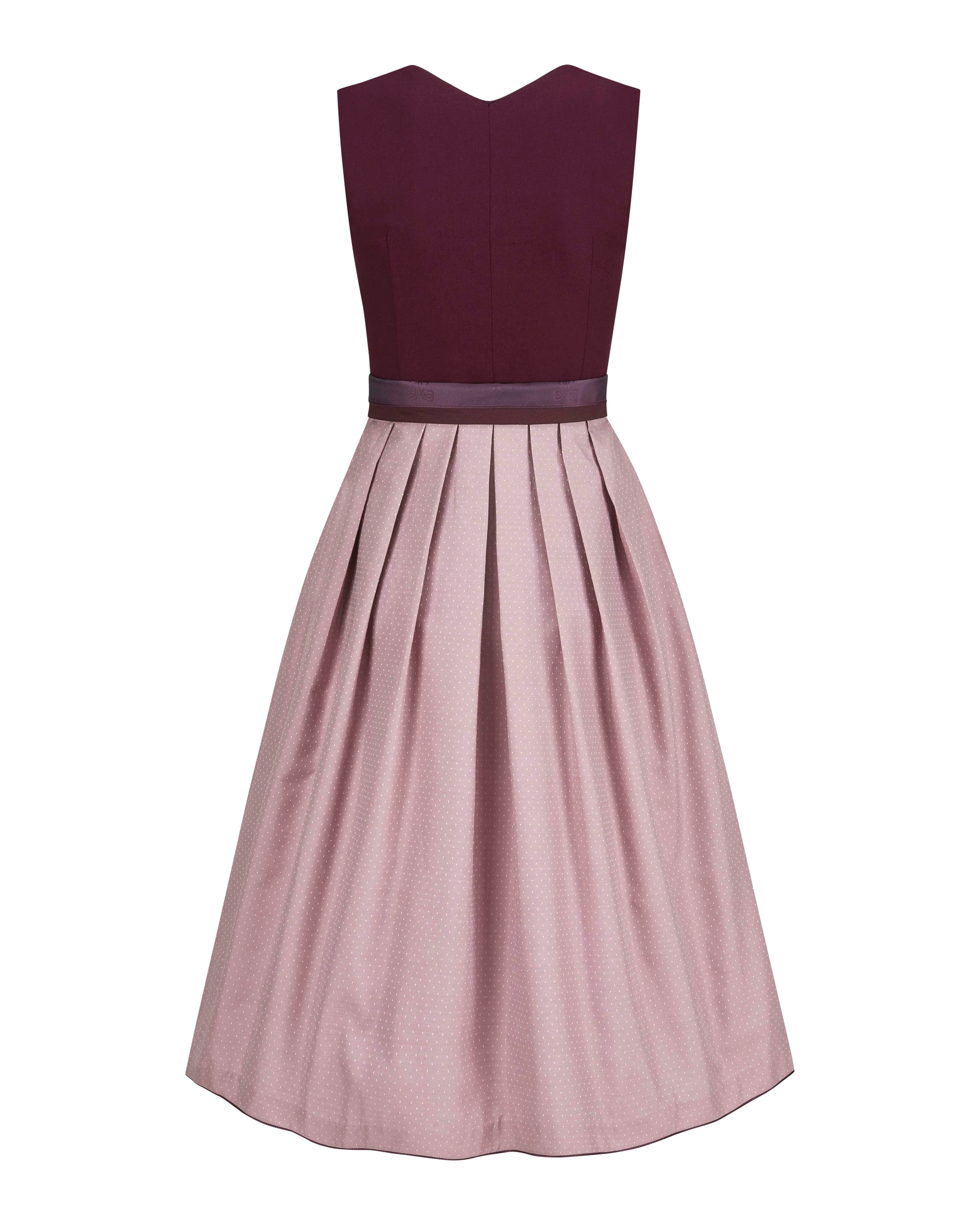 alpenherz-dirndl-marie-aubergine-mit-herz-ausschnitt image 7