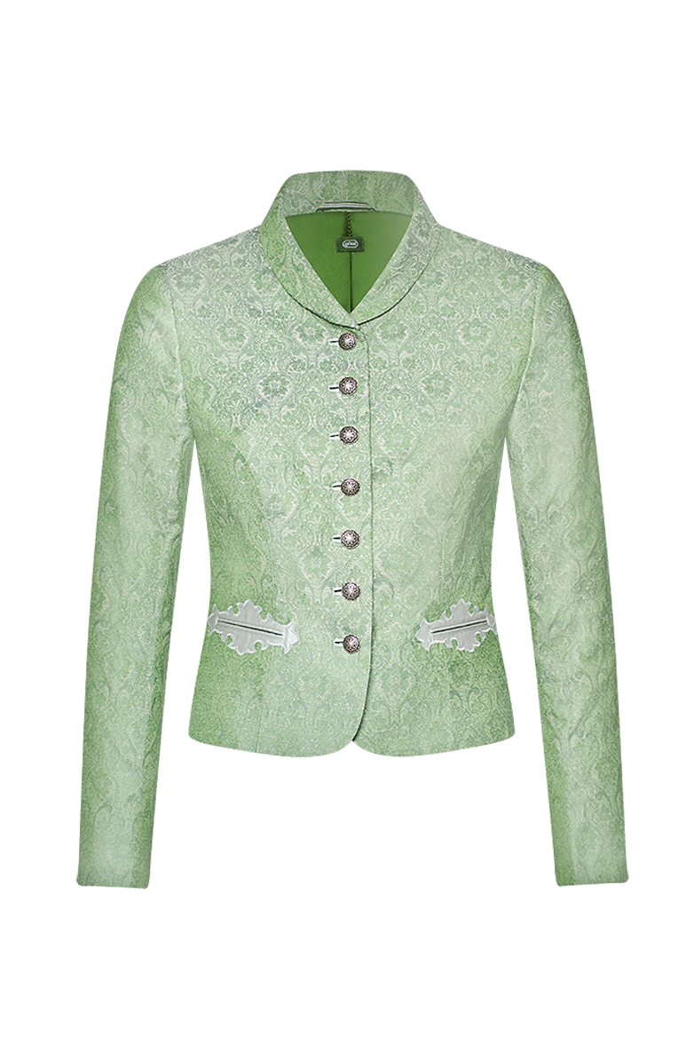 g-ssl-seide-leinen-jacquard-jacke-damen-jacke-gr-n image 1