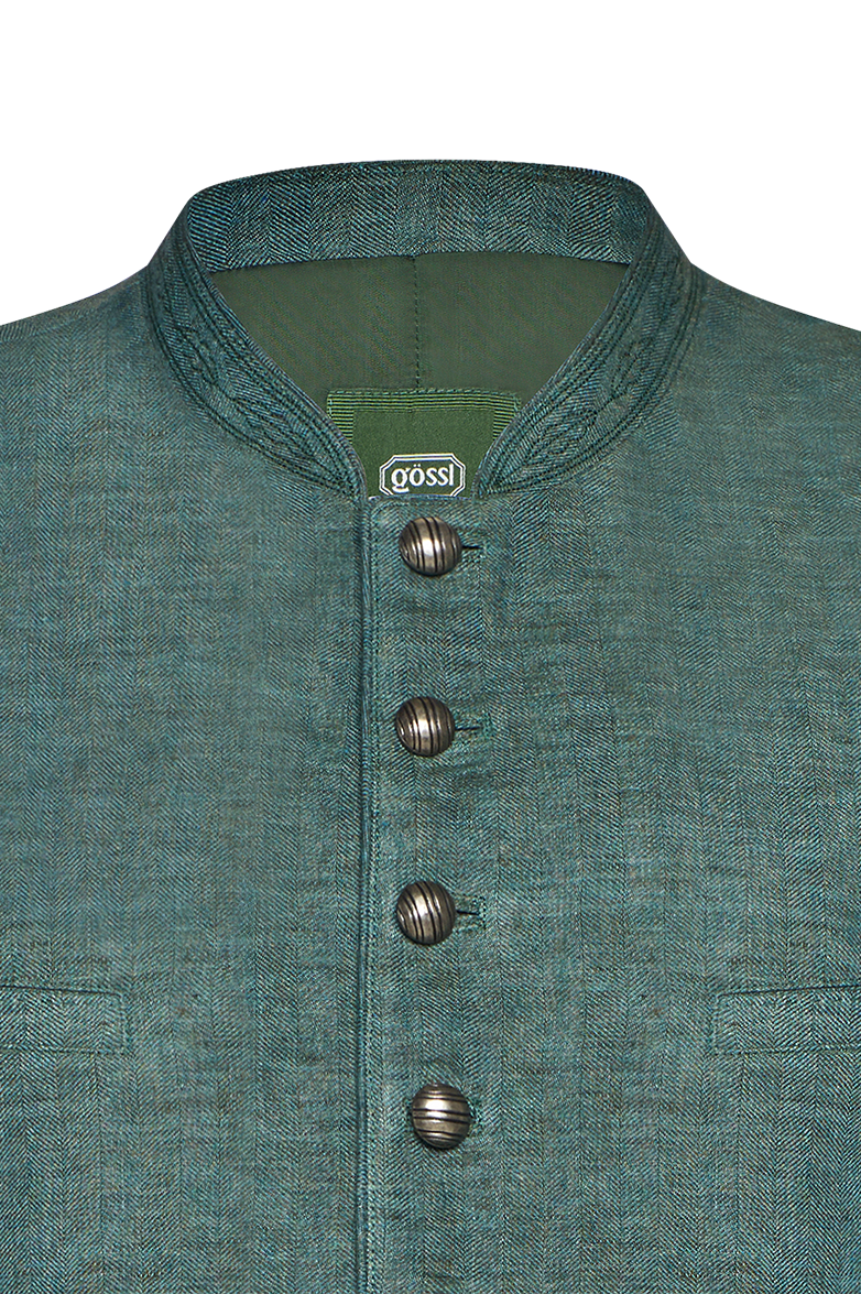 g-ssl-ausseer-gilet-fischgrat-herren-trachtengilet-leinen image 8