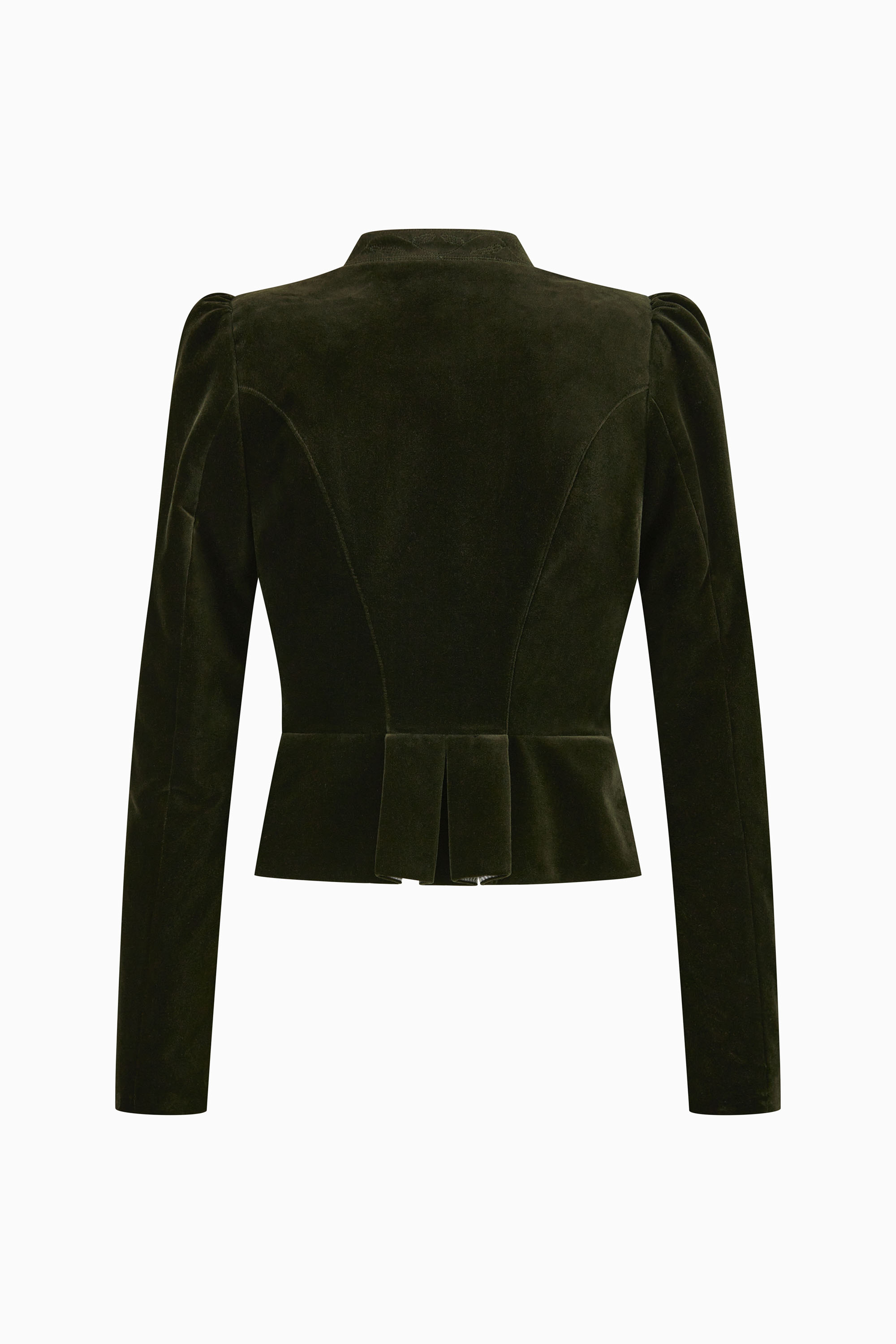 gottseidank-damenmiederjacke-belinda-aus-samt-mit-puffarm image 3
