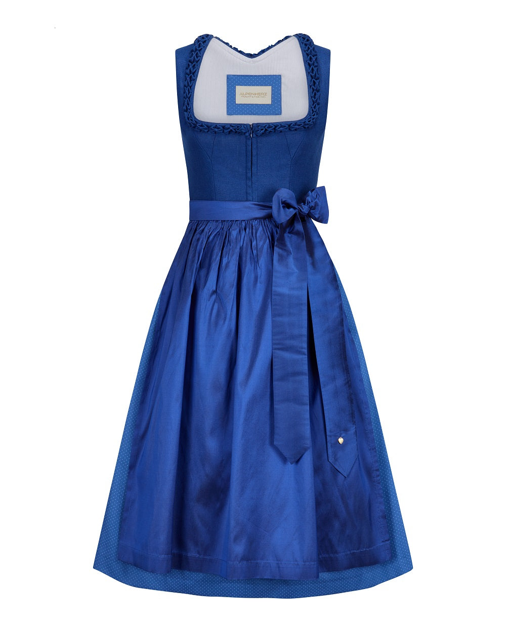 alpenherz-dirndl-ewelina-blau-leinen-dirndl image 1