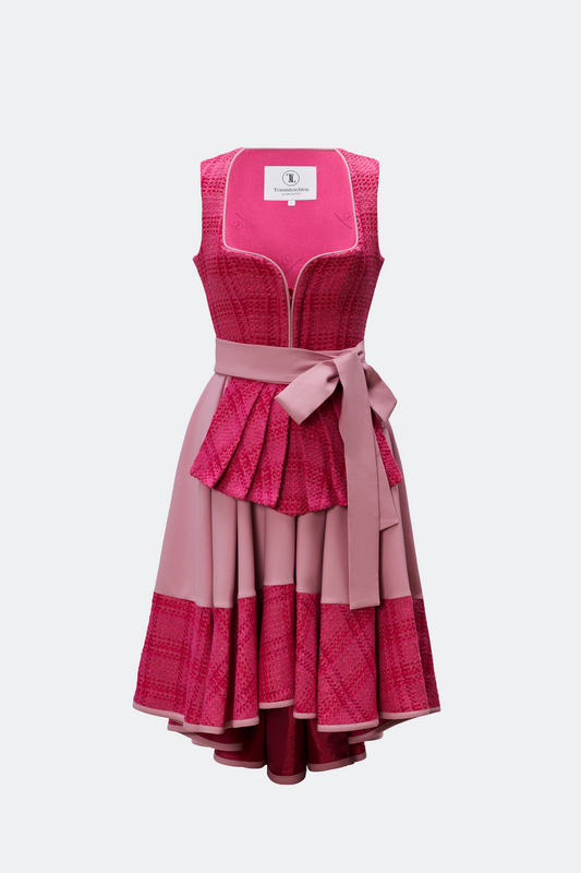 traumtrachten-designerdirndl-almuth-mit-tweedmieder-pink image 1