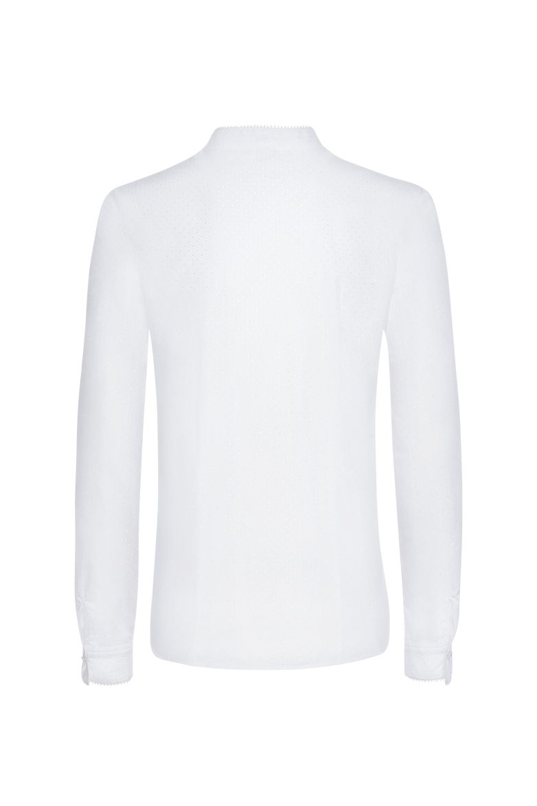 g-ssl-bluse-zart-getupft-stehkragen-baumwolle image 2