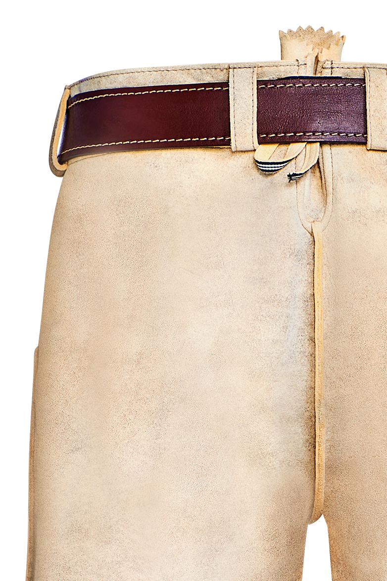 g-ssl-klare-linie-hirschlederhose-herren-gelb image 5