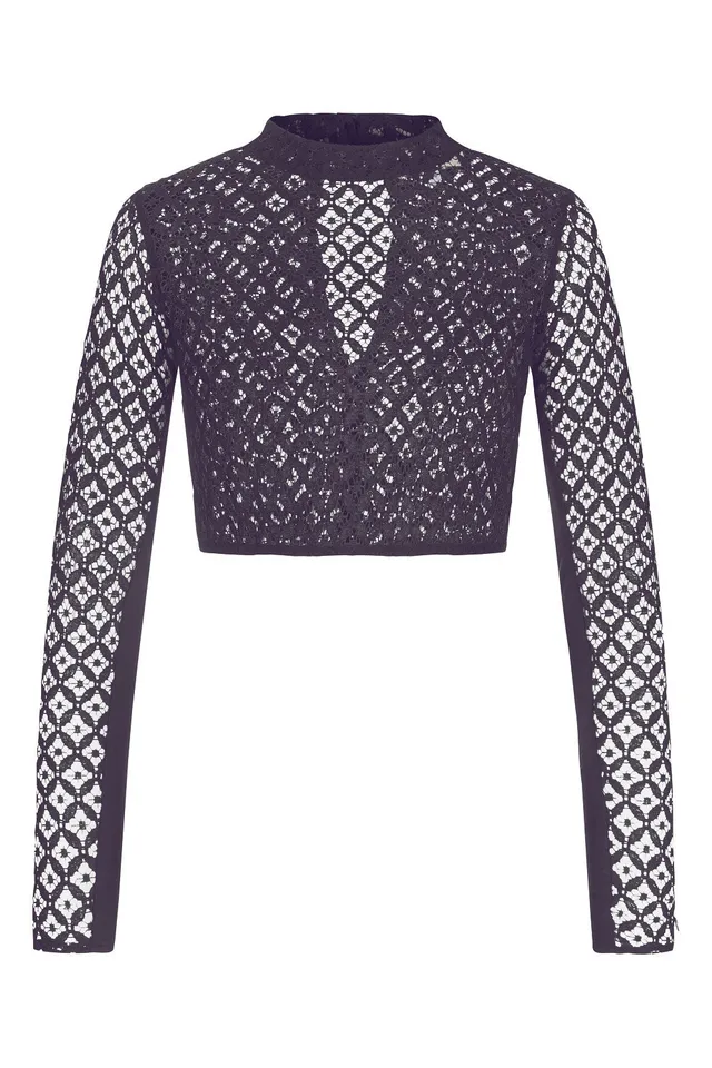 alpenherz-bluse-laila-langarm-dirndlbluse-dunkelblau-spitze image 1