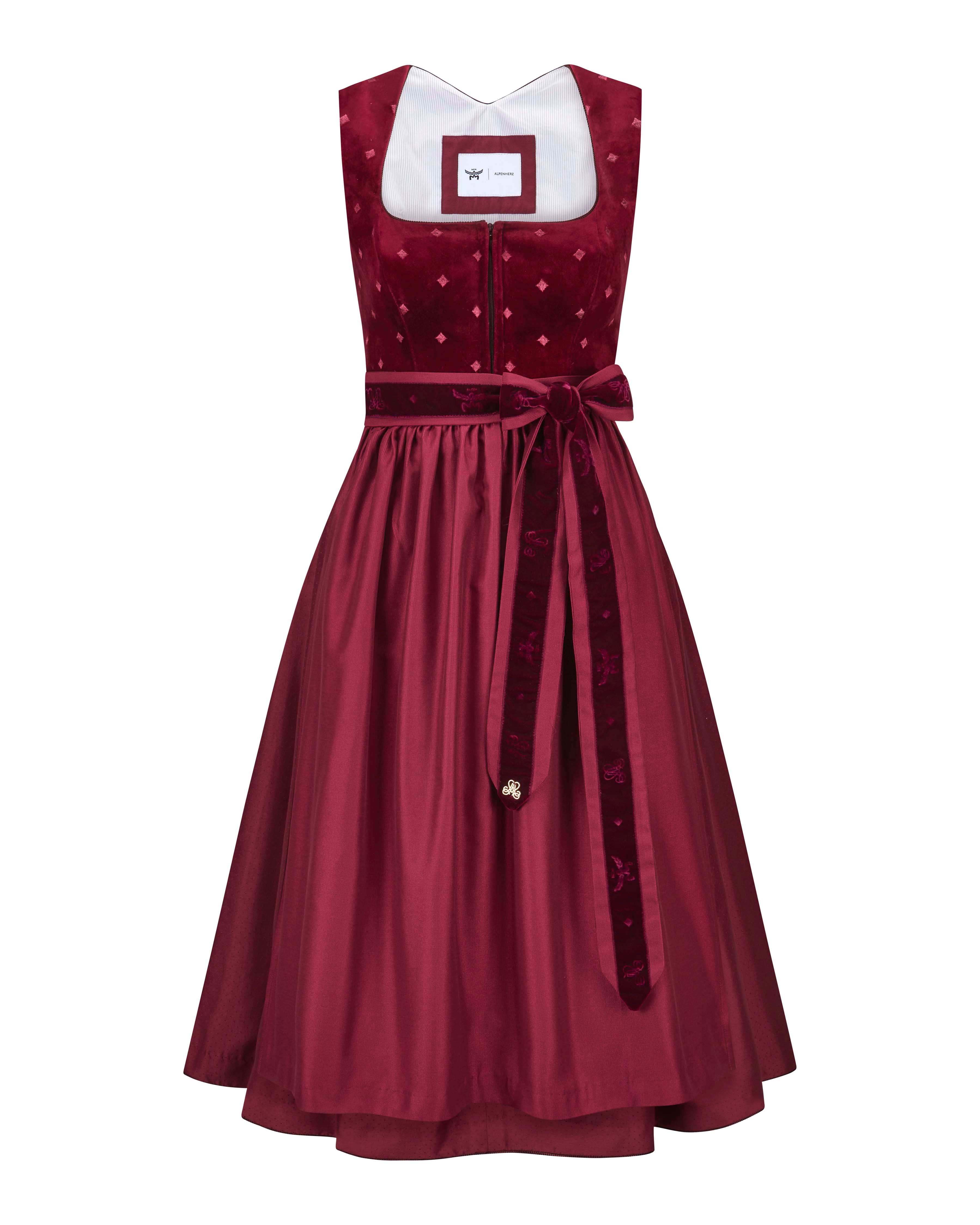 alpenherz-x-mcm-dirndl-bordeaux-samt-dirndl-exklusiv-kooperation image 2