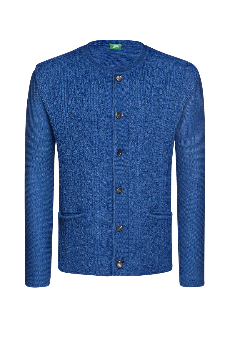 g-ssl-strickjacke-wie-der-stutzen-so-die-jacke-blau image 1