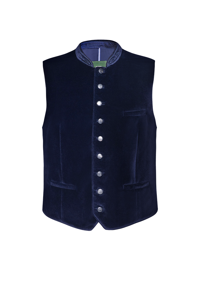 g-ssl-ausseergilet-aus-samt-herren-gilet-blau image 1