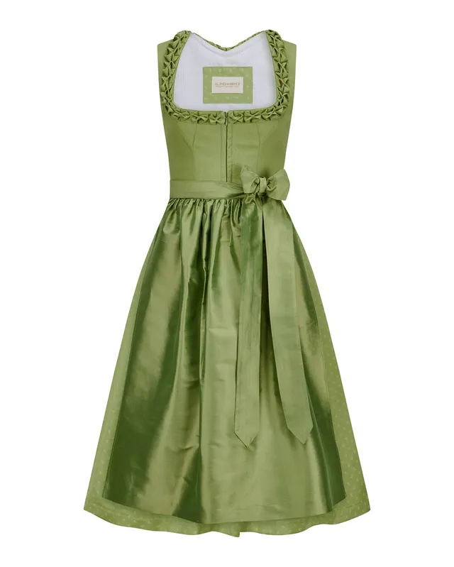 alpenherz-dirndl-ewelina-matchagreen-leinen-dirndl-75-cm image 1
