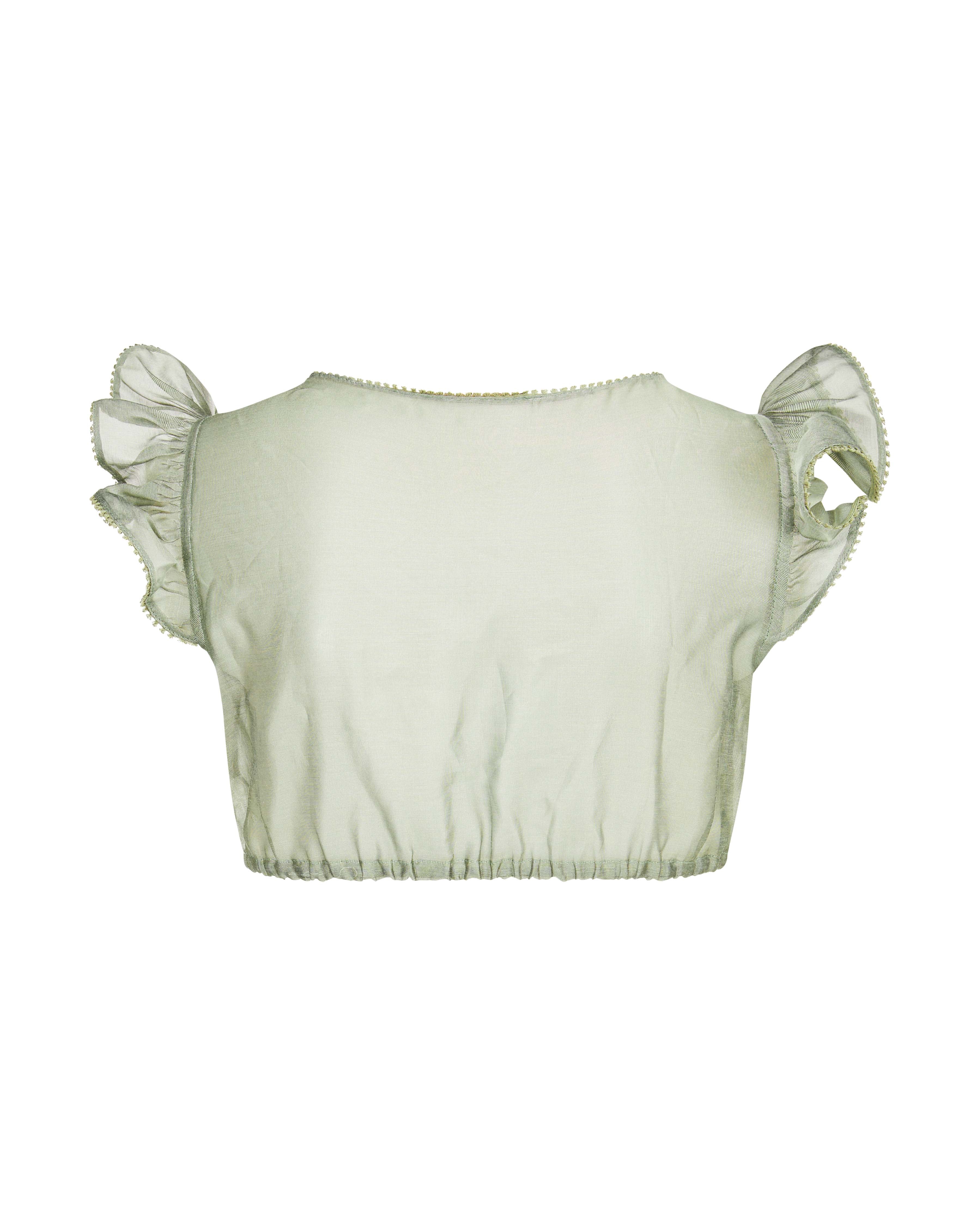 alpenherz-bluse-sarah-chiffon-v-ausschnitt-dirndlbluse image 3
