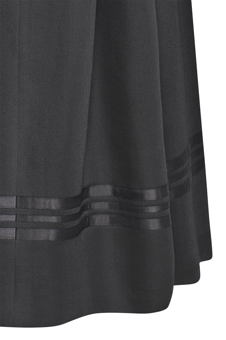 g-ssl-faltenrock-wollsatin-grau-schwarz-mit-kellerfalte image 5