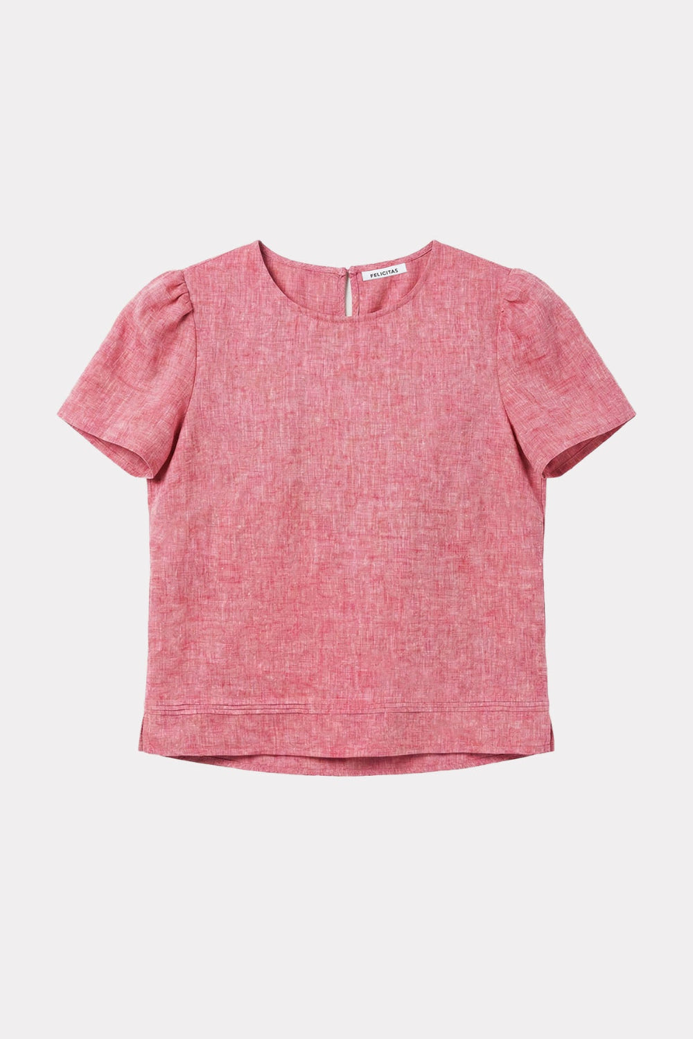 felicitas-damen-bluse-bena-kurzarm-leinen-baumwolle image 1