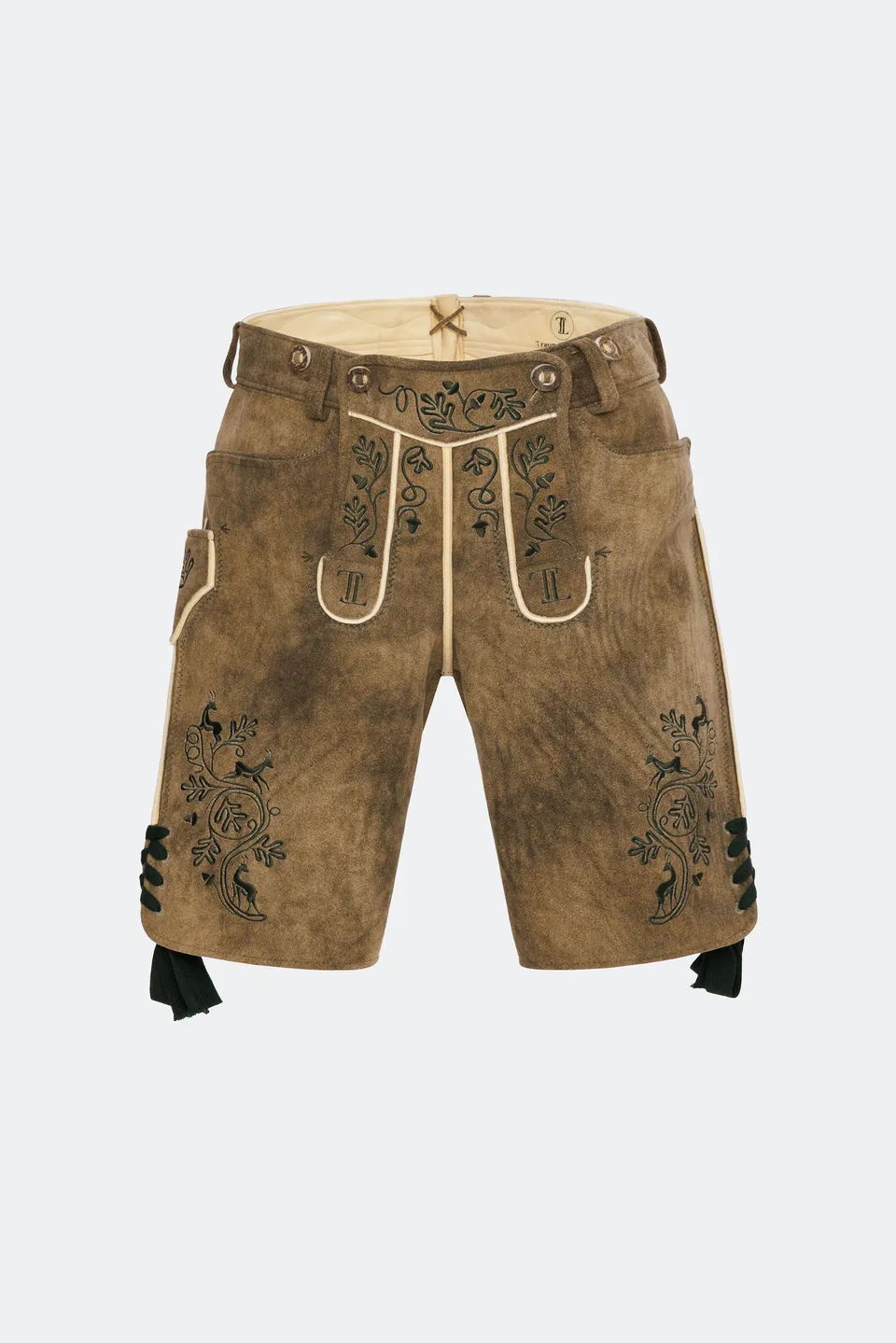 traumtrachten-hirschlederhose-ludwig-braun-herren image 1