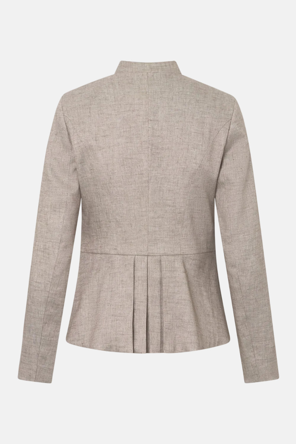 felicitas-damen-leinenjacke-jannika-mit-stehkragen image 2