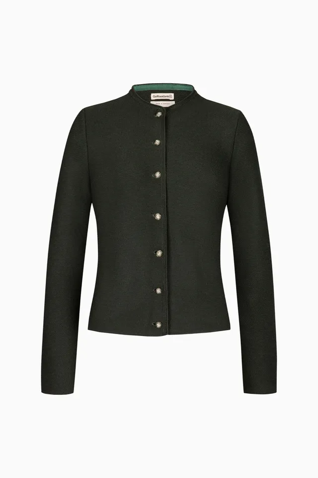 gottseidank-damenstrickjacke-aloisia-uni-mit-rundhals image 1