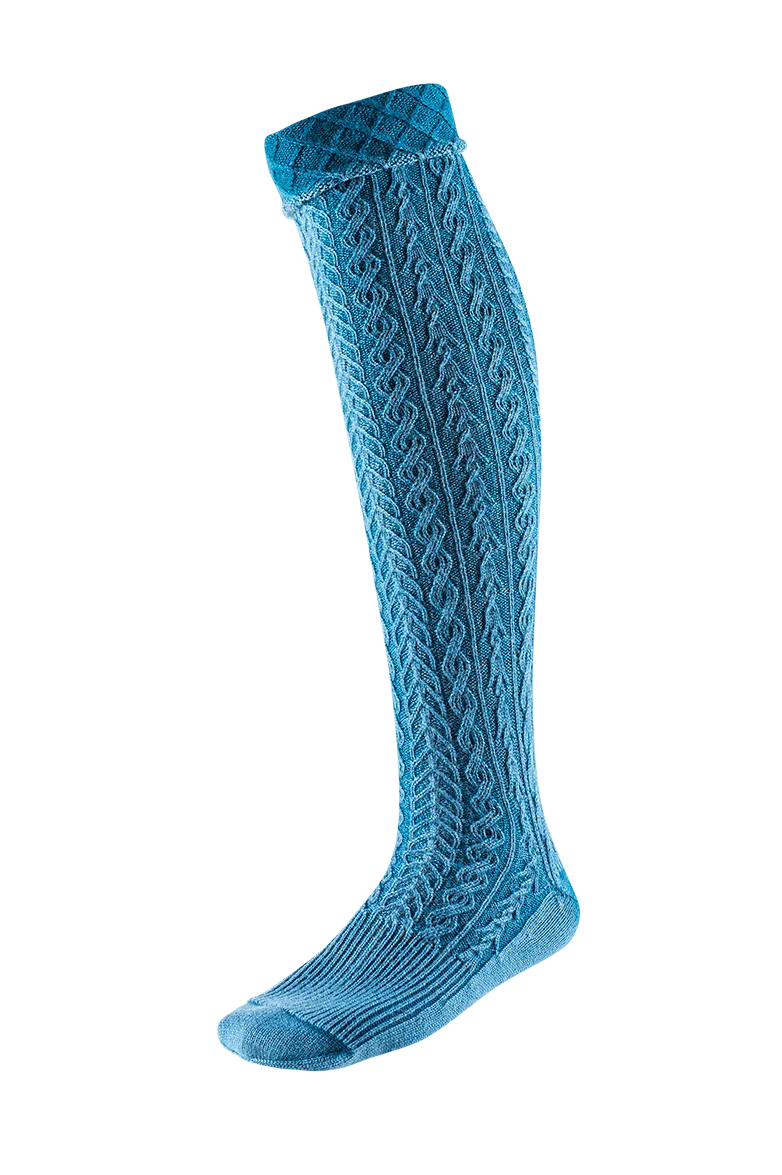 g-ssl-original-stutzen-patiniert-herren-wadenstutzen-aus-schurwolle-blau image 1