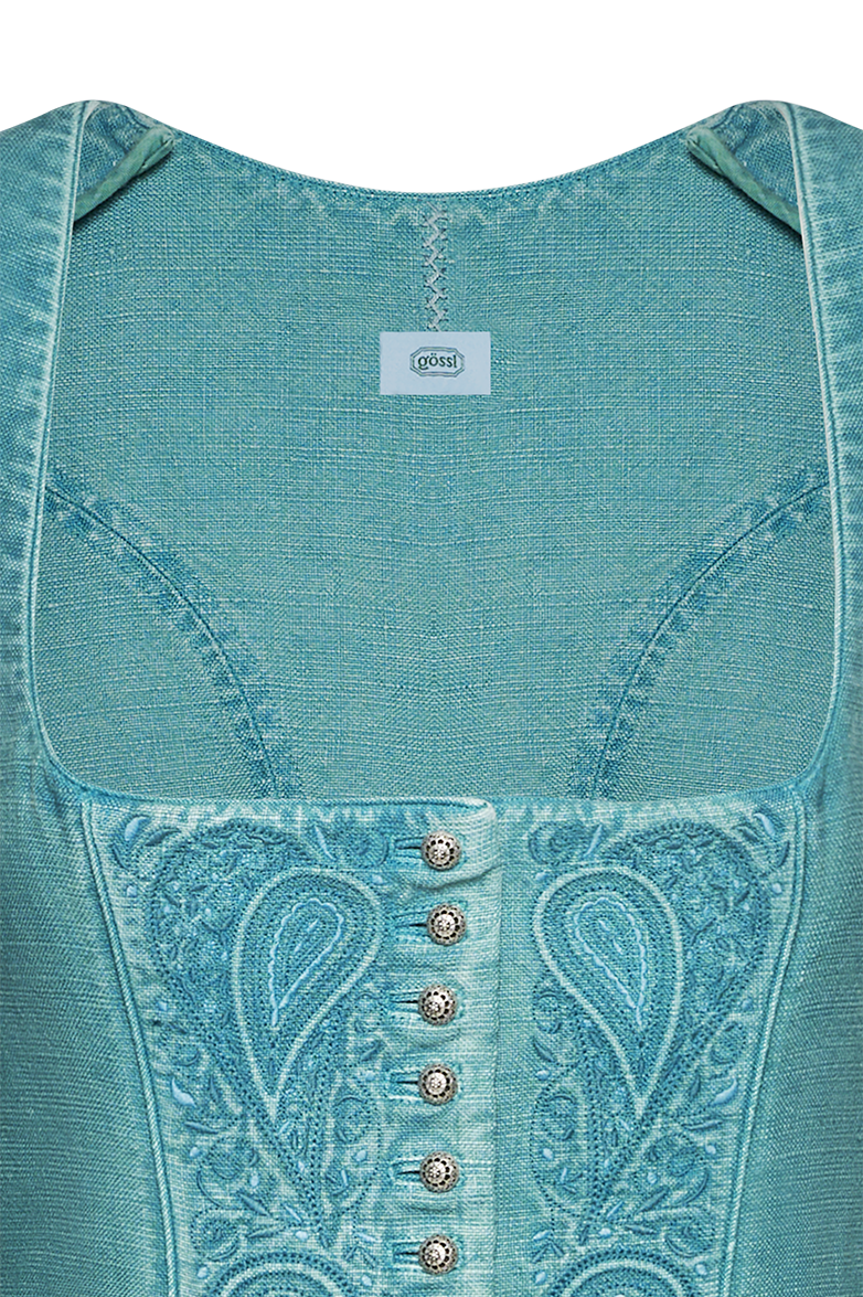 g-ssl-stickerei-dirndl-blau-70cm-aus-bauernleinen image 5