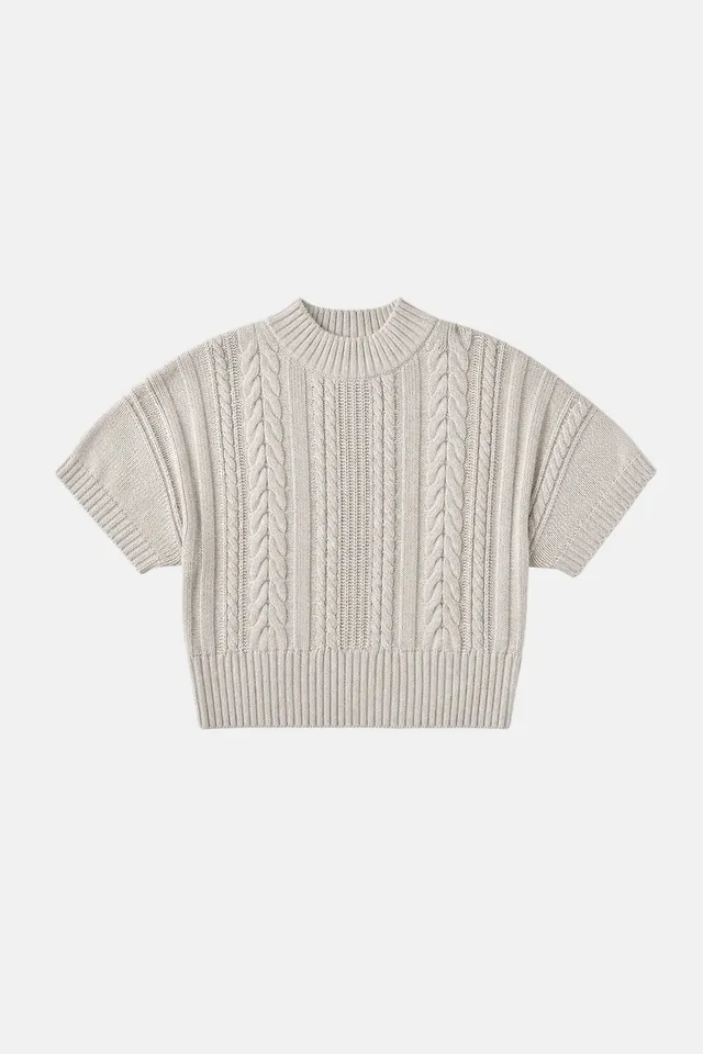 felicitas-penelope-damen-strick-pullover-kurzarm-wollmischung image 1