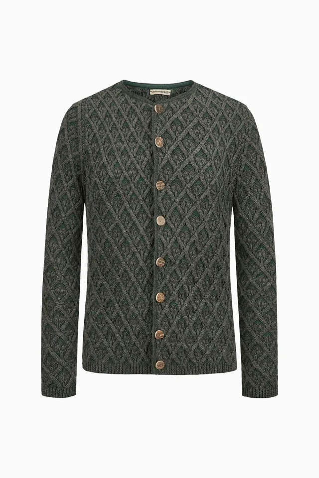 gottseidank-herrenstrickjacke-simon-mit-zopfmuster image 1