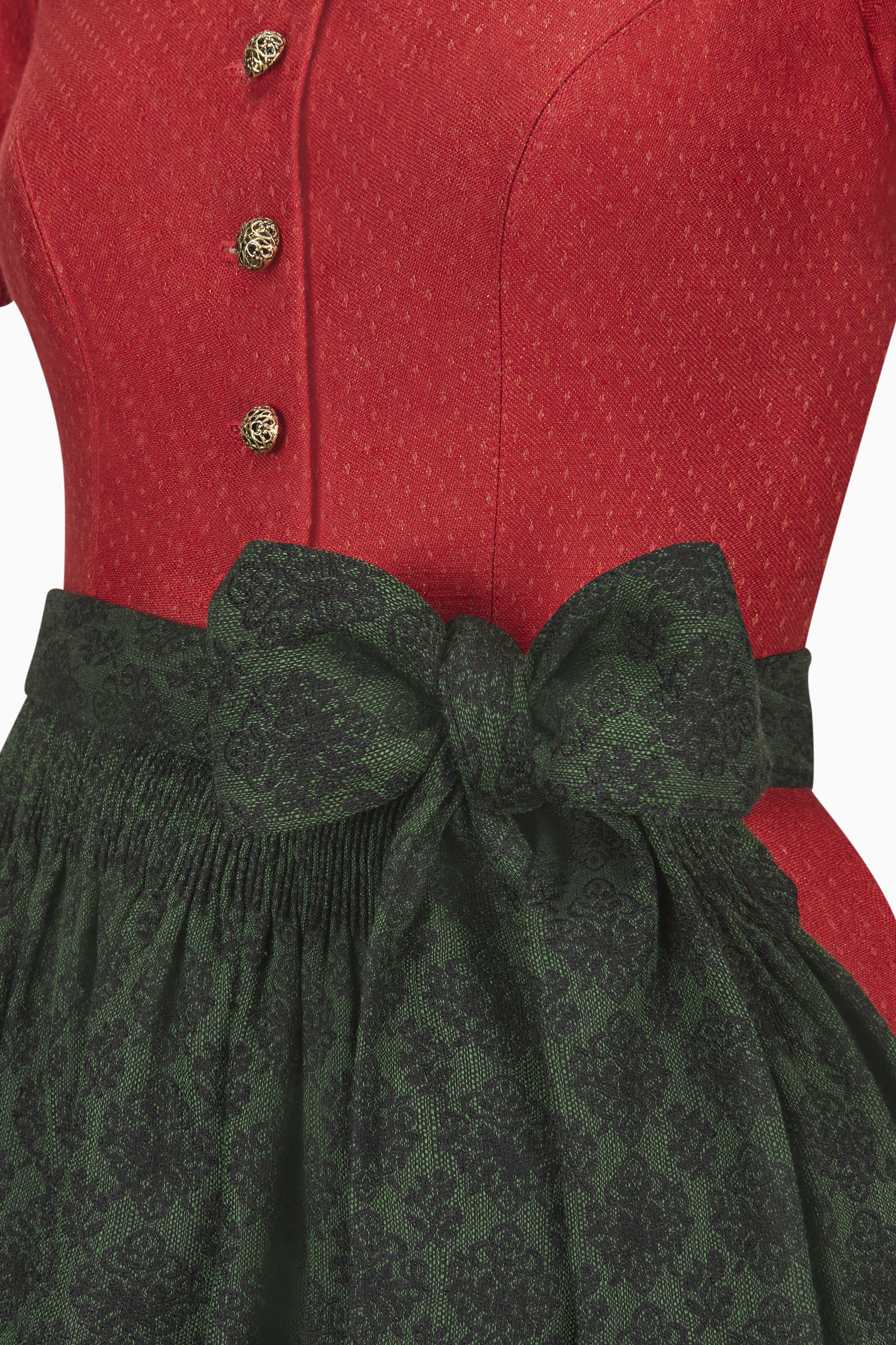gottseidank-dirndl-livie-hochgeschlossenes-dirndl-mit-kurzem-puffarm image 4