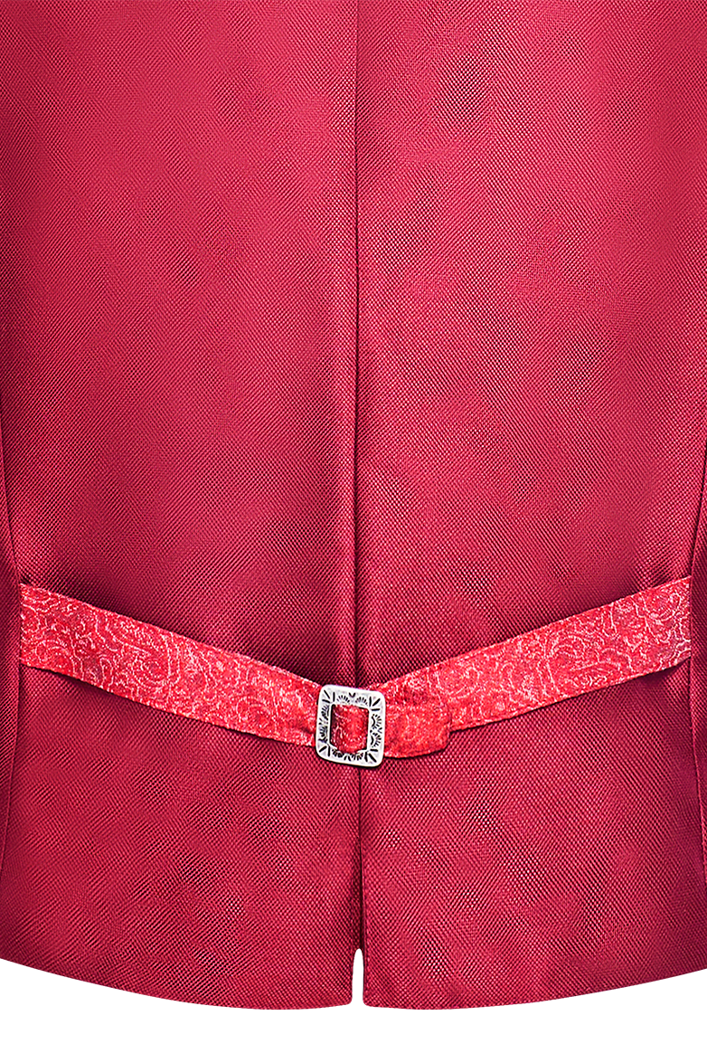 g-ssl-gilet-lichtspiele-herren-jacquardseide-rot image 6