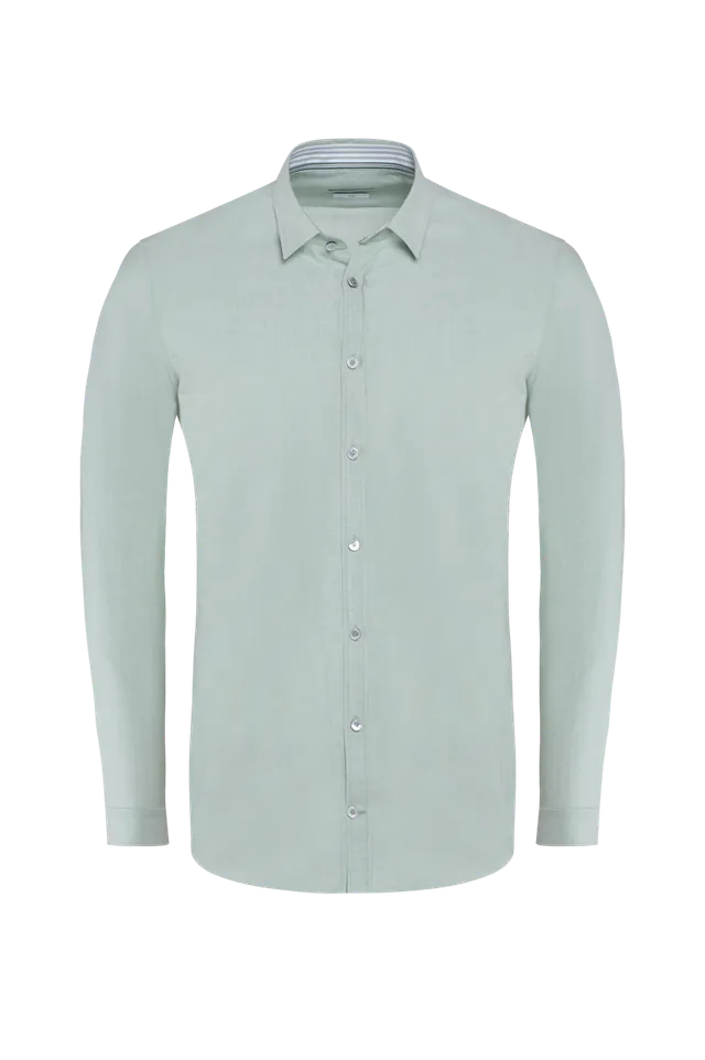 g-ssl-on-duty-herren-oxfordhemd-gr-n image 1