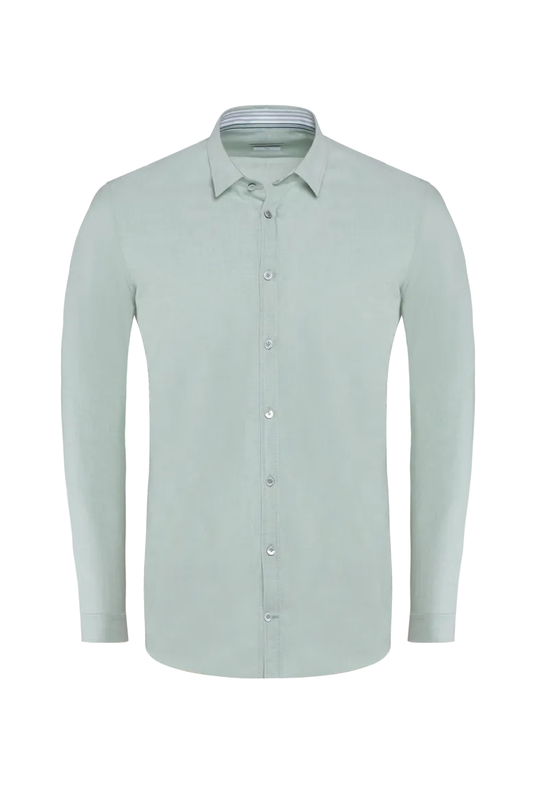 g-ssl-on-duty-herren-oxfordhemd-gr-n image 1