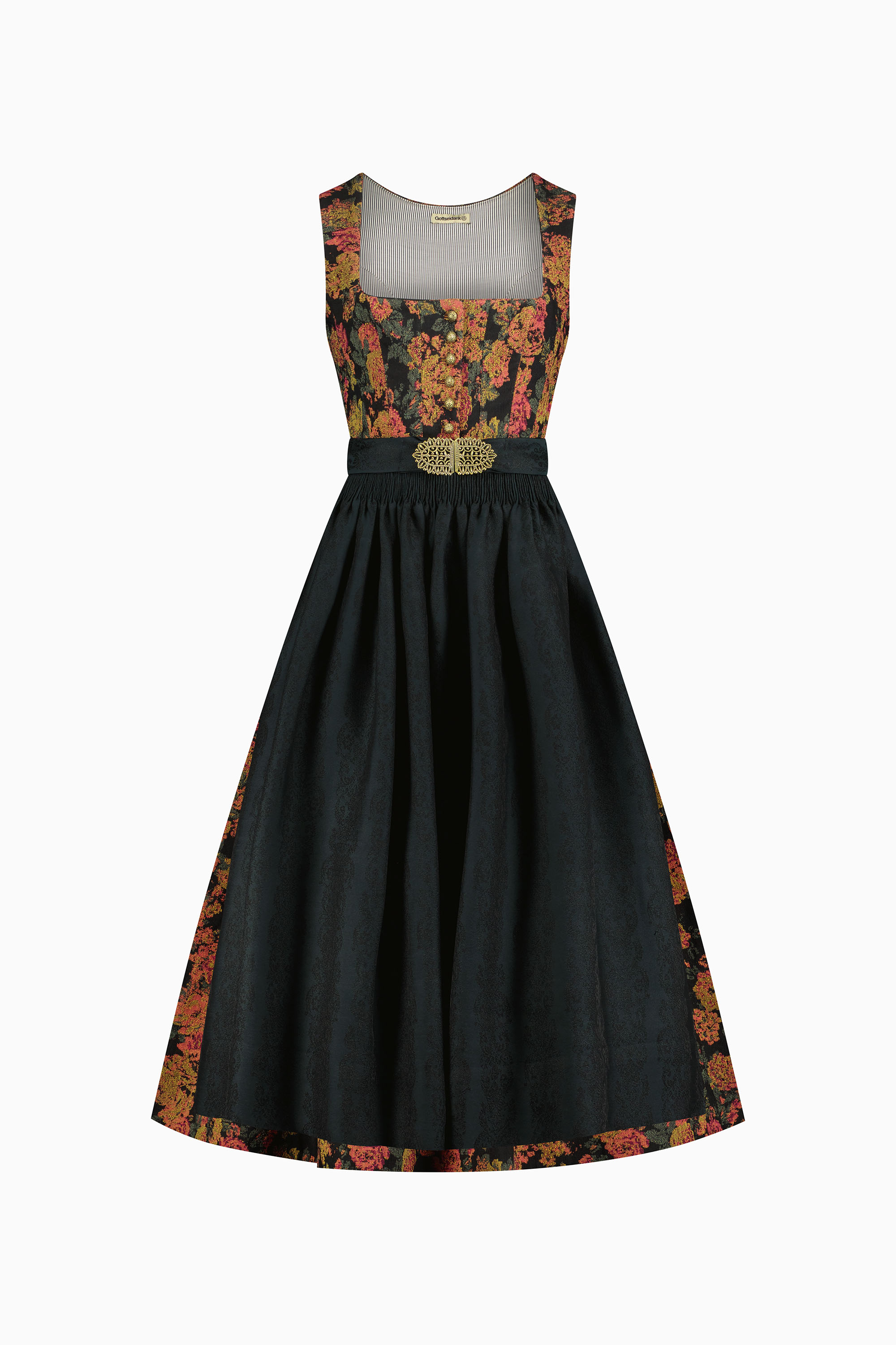 gottseidank-dirndl-annabelle-dirndl-mit-faltenrock-und-augenknopfloch image 5
