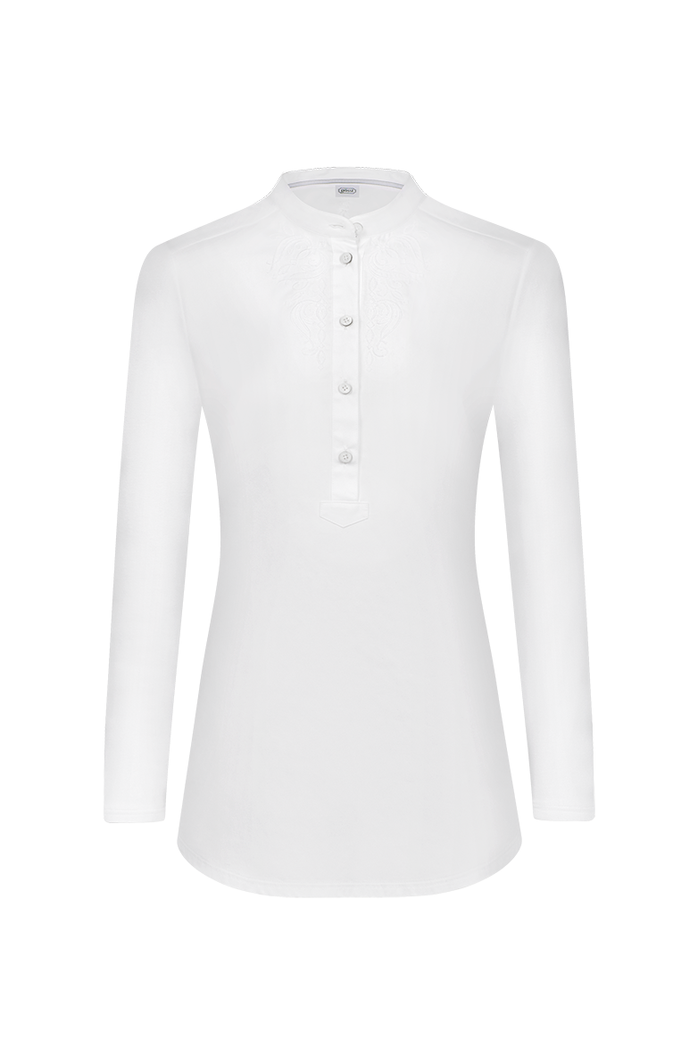 g-ssl-kerbschnitz-shirt-wei-tunika-aus-baumwollsatin-jersey image 1