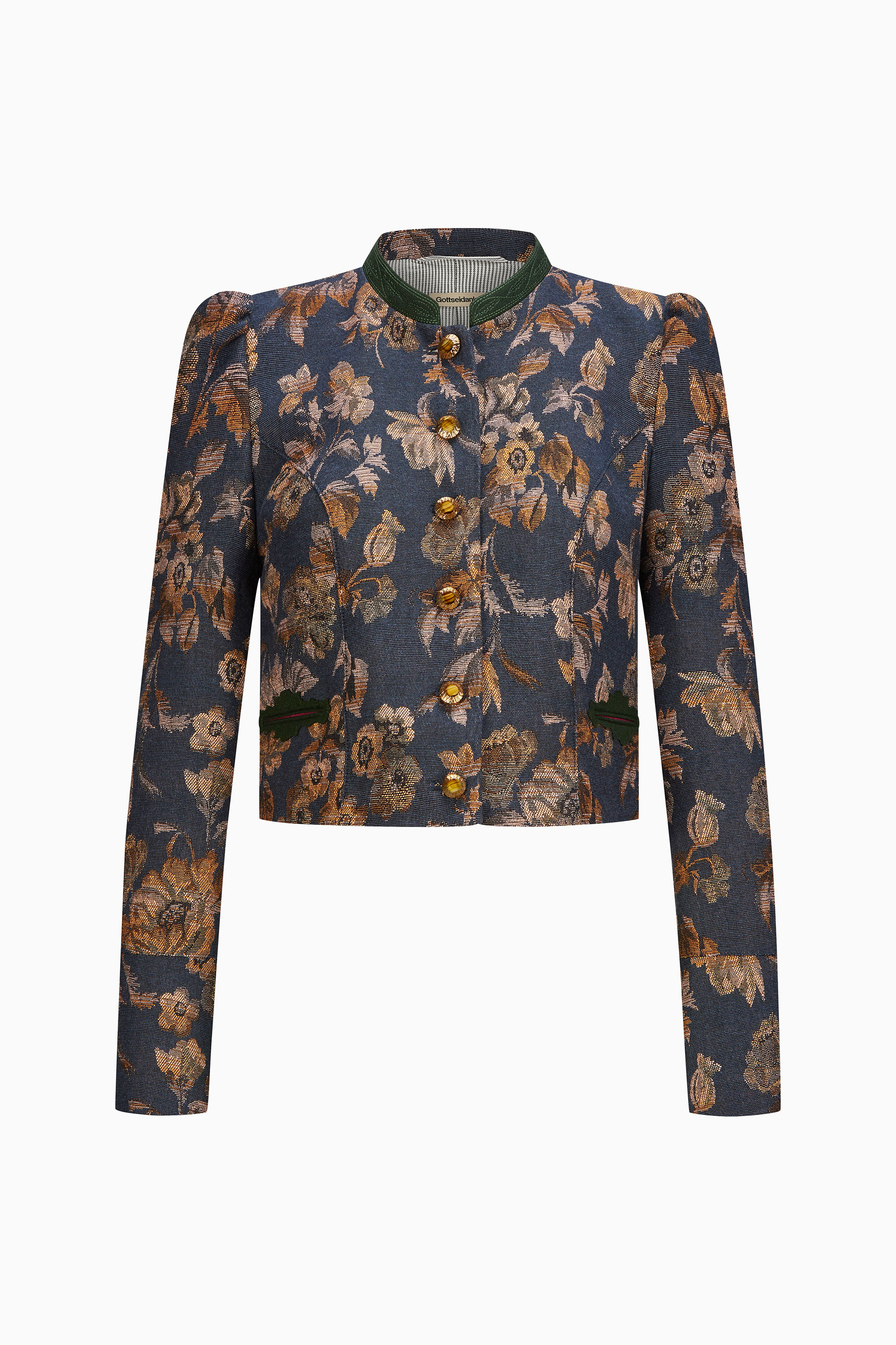 gottseidank-damenjacke-flora-miederjacke-mit-stickkragen image 1