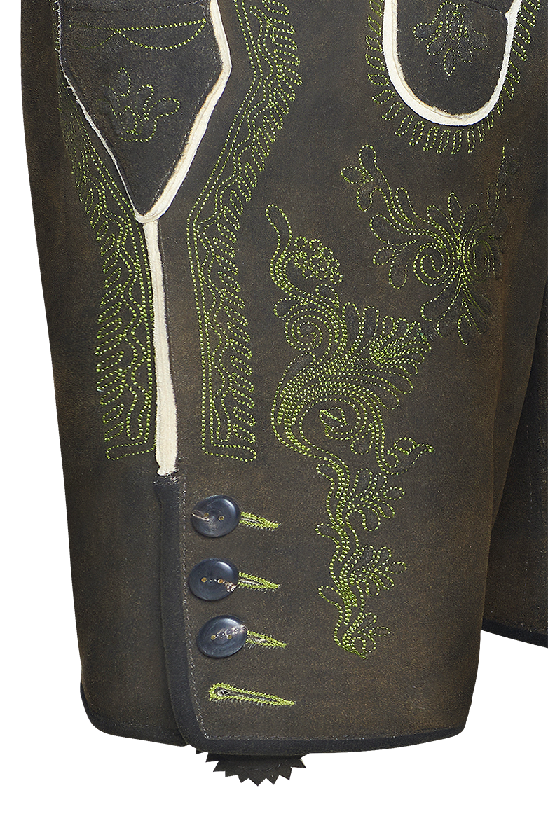 g-ssl-7-nahtige-lederhose-hirschleder-altschwarz-braun image 6