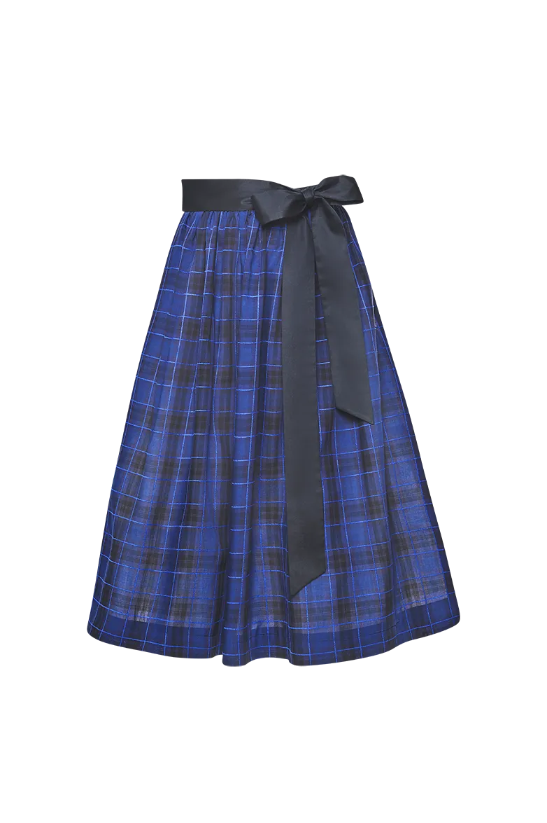 g-ssl-dirndl-sch-rze-karo-blau-70-cm-damen image 1