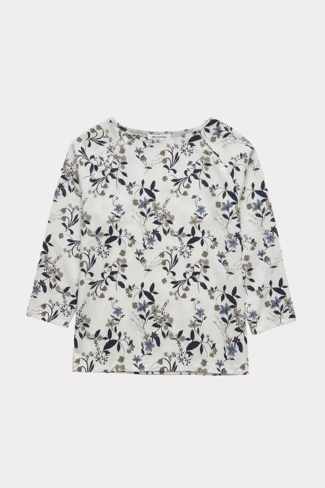 felicitas-berlyn-damen-bluse-viskose-blumenmuster-rundhals image 1