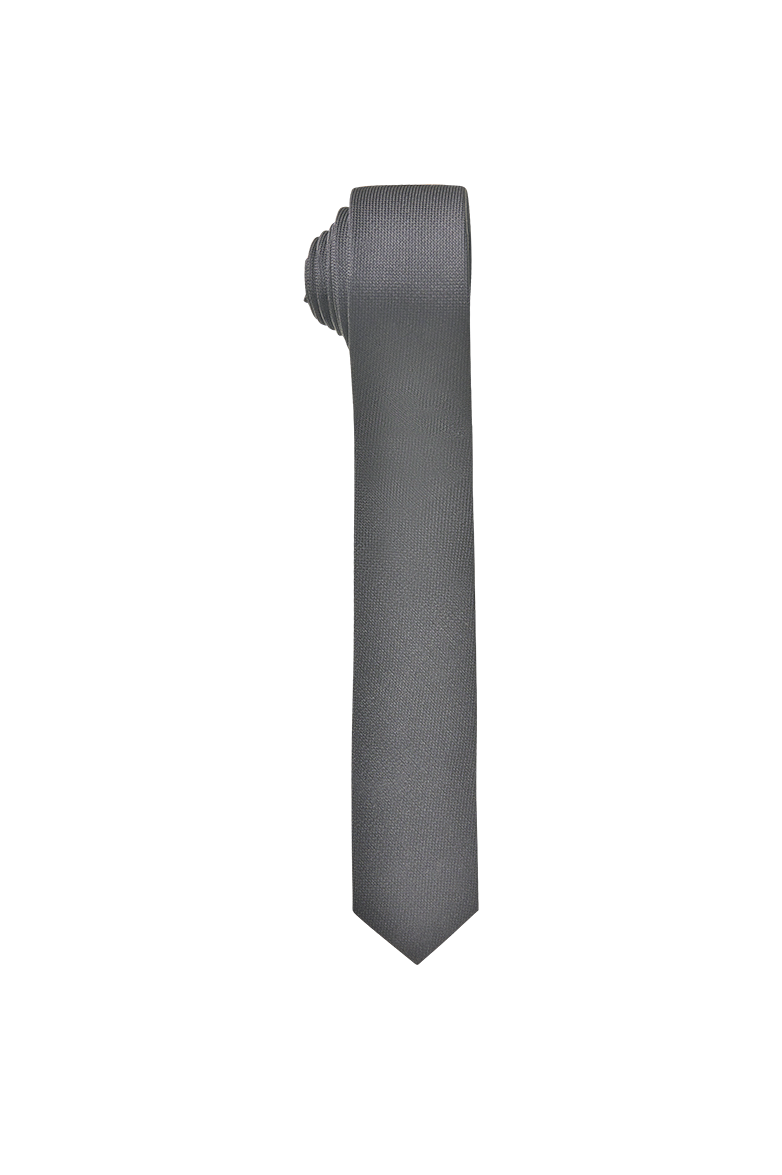 g-ssl-damen-krawatte-echte-seide-schlanke-krawatte-grau-schwarz image 1