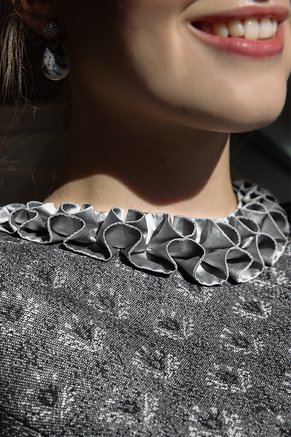 g-ssl-collier-kleid-etuikleid-grau-schwarz image 7