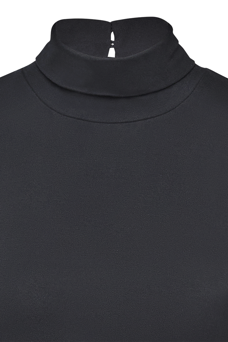 g-ssl-raffiniert-rollkragenpullover-damen-baumwolle-grau-schwarz image 3