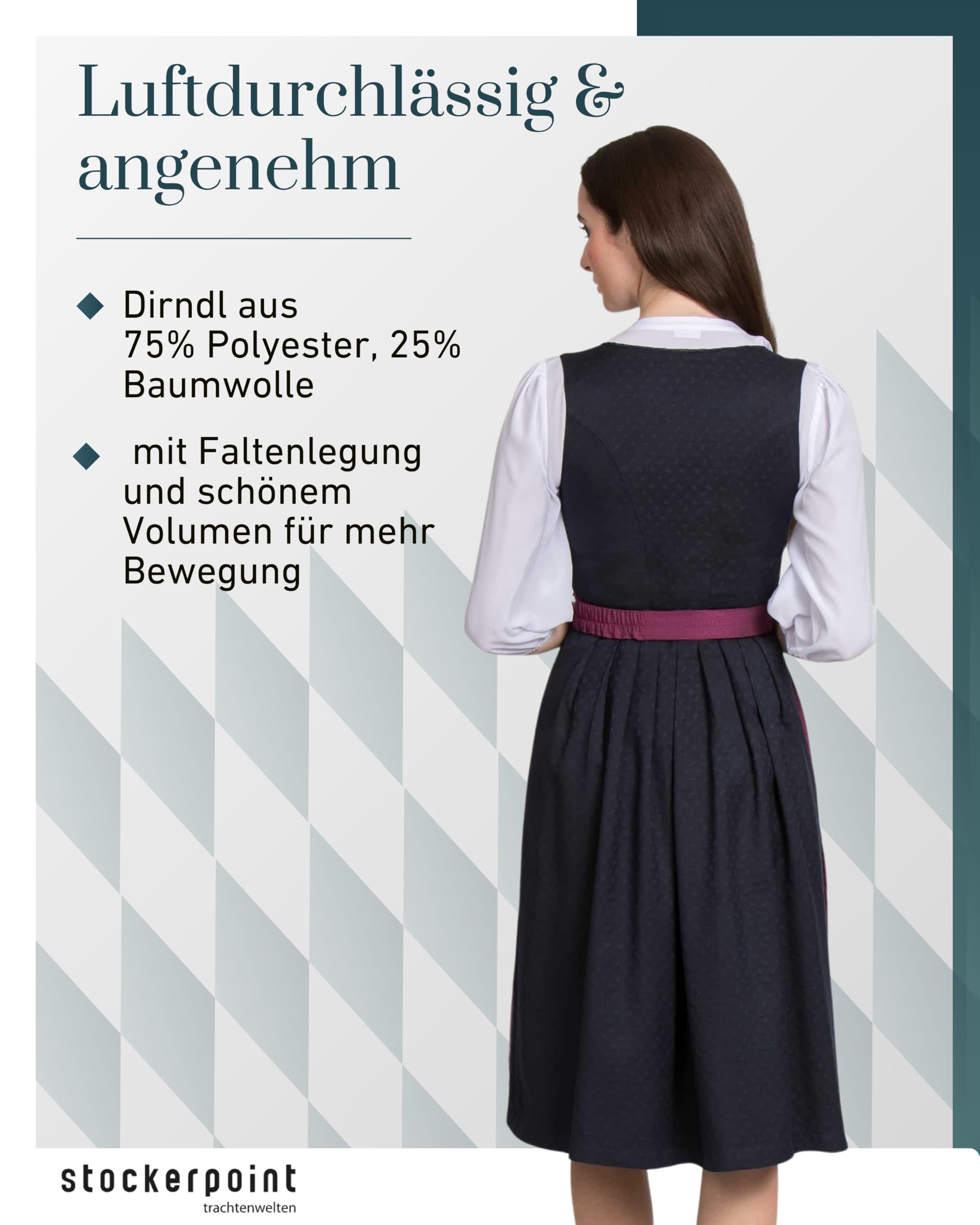 stockerpoint-dirndl-beth-dunkelblau-gr-50-klassik-dirndl image 3