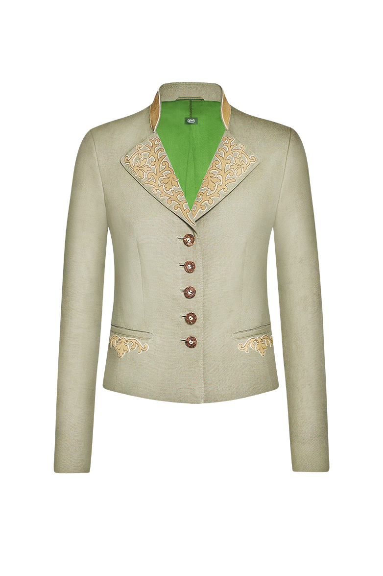 g-ssl-ischlerjacke-damen-j-gerleinen-jacke-mit-hirschleder image 1
