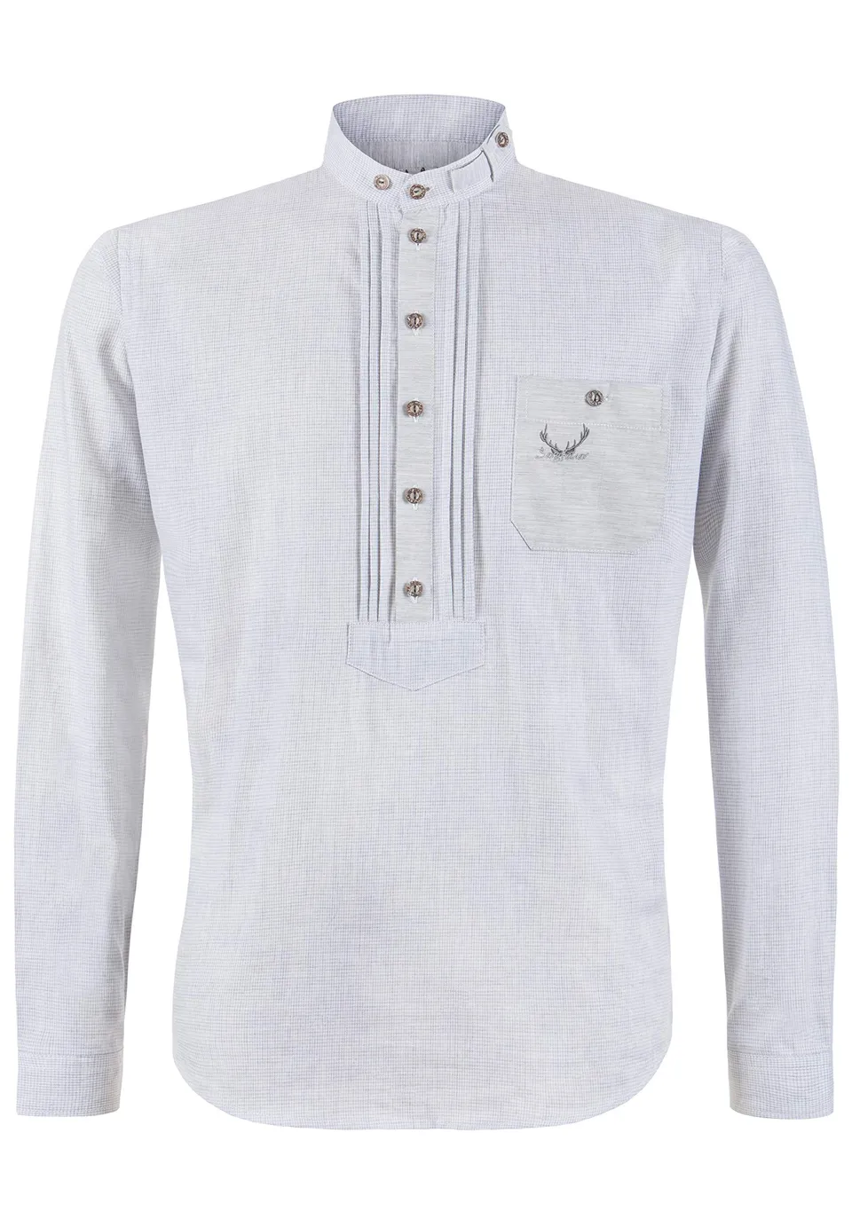 stockerpoint-trachtenhemd-flori-modern-fit-herren-grau image 1